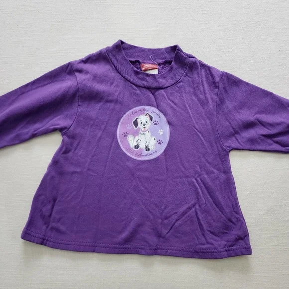 Vintage 102 Dalmations Long Sleeve Shirt 5t - Picture 4 of 9